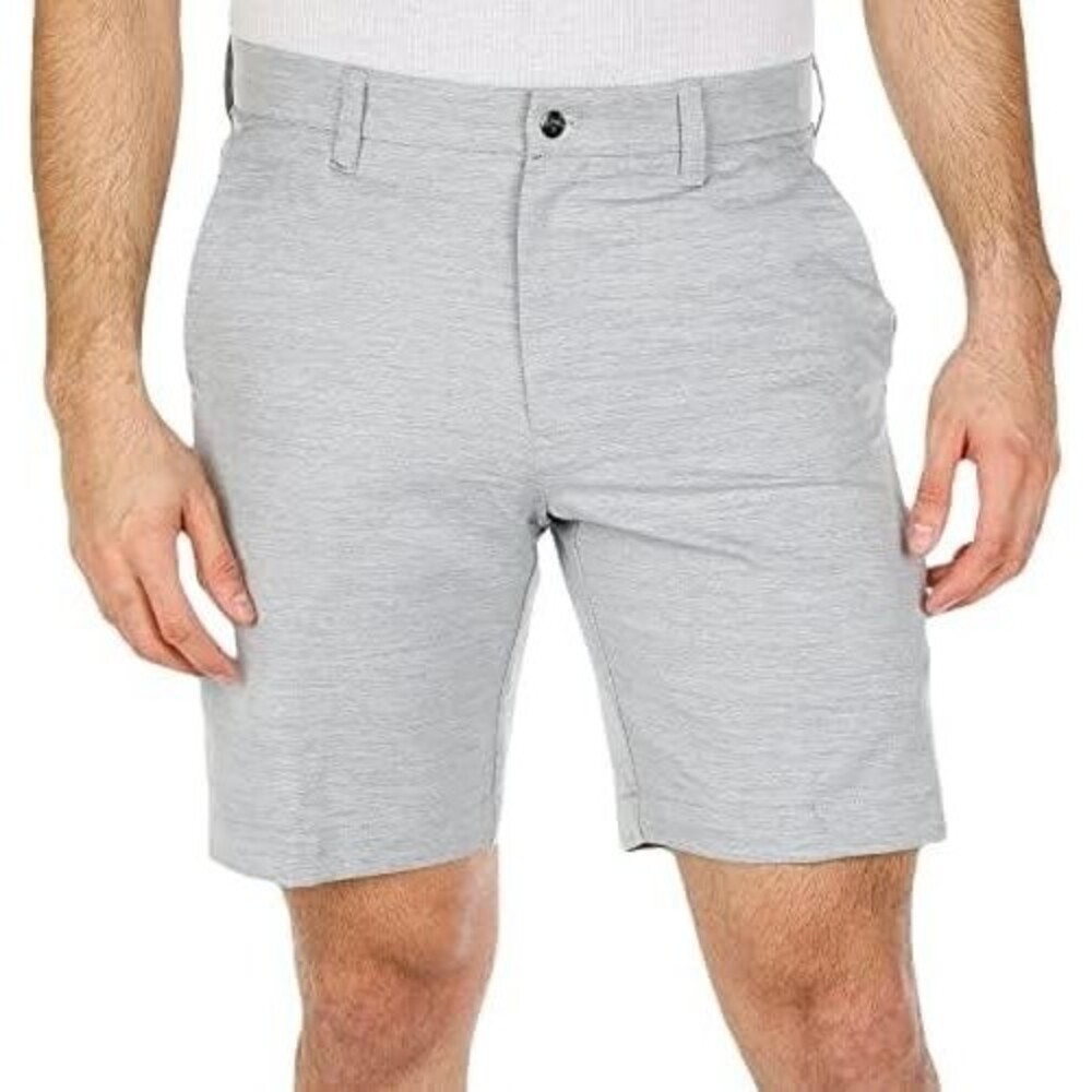 Callaway Stretch Performance Golf Short With Media Pocket Gray/White Size 40